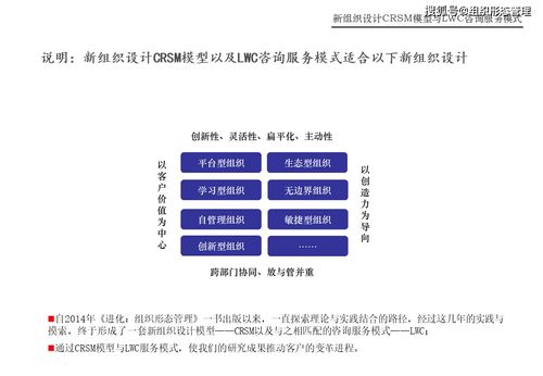 新組織設(shè)計(jì)CRSM模型與LWC咨詢服務(wù)模式介紹 構(gòu)建敏捷戰(zhàn)略與可持續(xù)成長(zhǎng)的咨詢策劃服務(wù)
